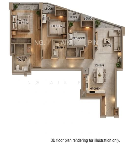 Freehold, MRT at Doorstep, Within 1km to Ai Tong — All in One! Apartment For Sale at S$ 2,417,000 | PropertyGuru Singapore