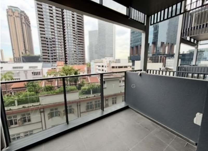 The M, 30 Middle Road, 2 Bedrooms, 592 sqft, Condominium For Rent, by Gina Tng, 500086615 - Balcony - PropertyGuru.com.sg