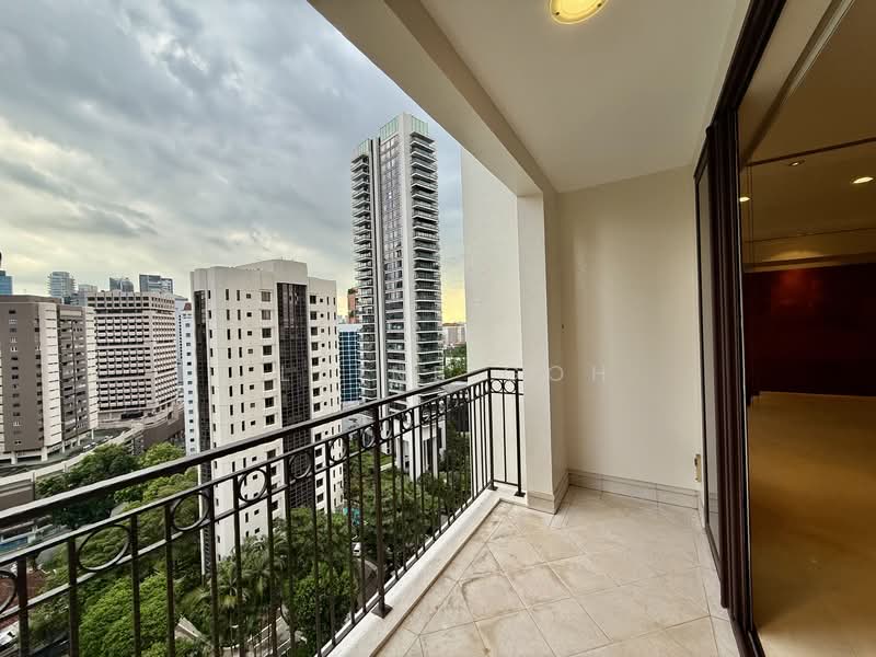 Ardmore Park Condominium For Sale at S$ 13,300,000 | PropertyGuru Singapore - Balcony