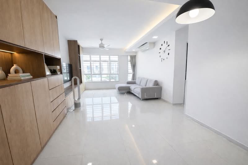 488D Choa Chu Kang Avenue 5, 488D Choa Chu Kang Avenue 5, 3 Bedrooms, 1,216 sqft, HDB Flat For Sale, by Elysia Lim, 500086635 - Living Room - PropertyGuru.com.sg