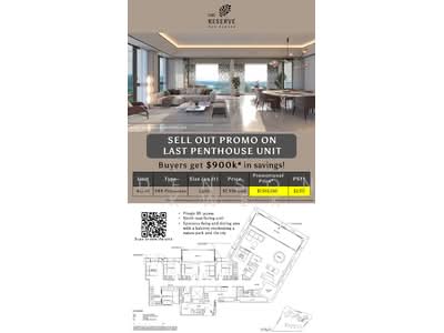 For Sale - The Reserve Residences