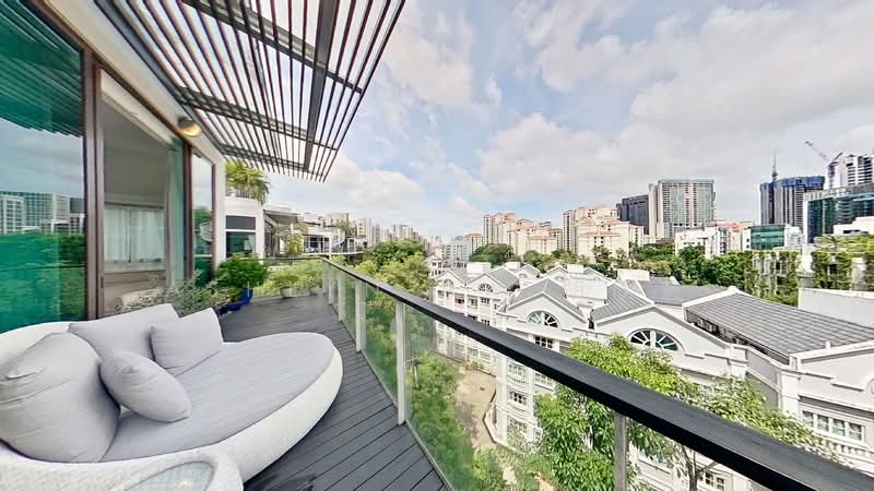 Belle Vue Residences Condominium For Sale at S$ 5,490,000 | PropertyGuru Singapore - Balcony