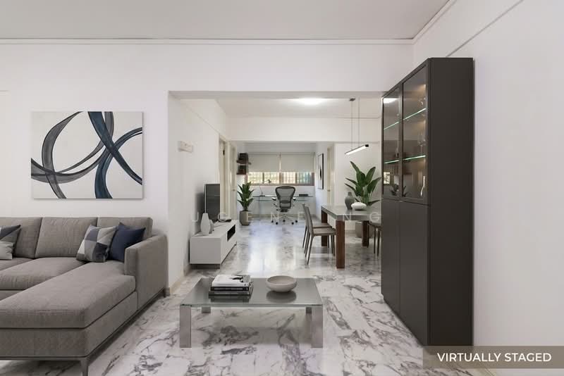 67 Telok Blangah Drive, 67 Telok Blangah Drive, 3 Bedrooms, 1,270 sqft, HDB Flat For Sale, by Eugene Ng, 500086796 - Living Room - PropertyGuru.com.sg