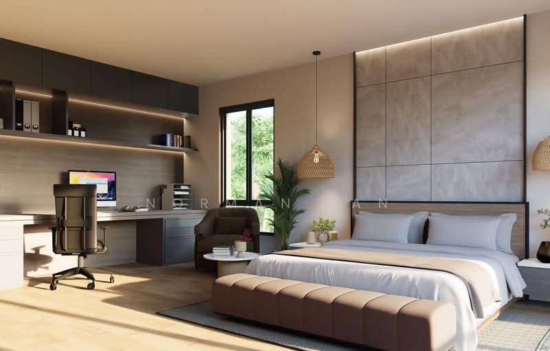 Seletar Hills Estate Semi-Detached House For Sale at S$ 9,500,000 | PropertyGuru Singapore - Bedroom