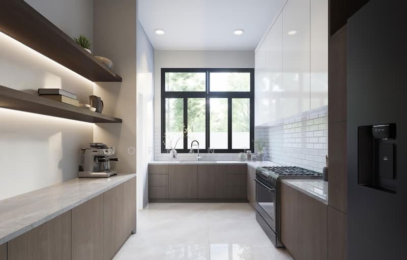 Seletar Hills Estate Semi-Detached House For Sale at S$ 9,500,000 | PropertyGuru Singapore - Kitchen