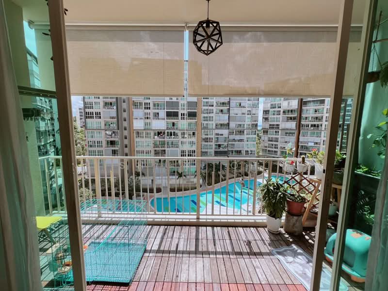 Watercolours Executive Condominium For Sale at S$ 1,600,000 | PropertyGuru Singapore - Balcony