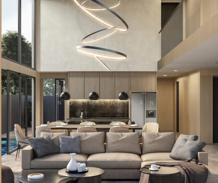 Borthwick Drive Semi-Detached House For Sale at S$ 8,280,000 | PropertyGuru Singapore - Living Room