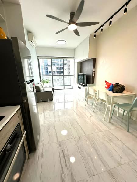 The Alps Residences, Tampines Avenue 10, 2 Bedrooms, 700 sqft, Condominium For Rent, by Serena Quah, 500086842 - Living Room - PropertyGuru.com.sg