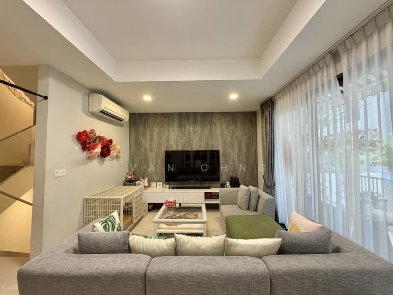 Lotus Ville Cluster House For Sale at S$ 4,200,000 | PropertyGuru Singapore - Living Room