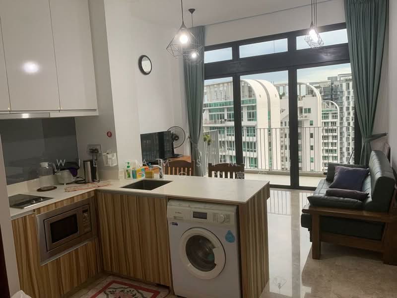 Eco Sanctuary, 65 Chestnut Avenue, 1 Bedroom, 506 sqft, Condominium For Rent, by William Sim Chen Hong 沈宸鋐, 500086907 - Kitchen - PropertyGuru.com.sg