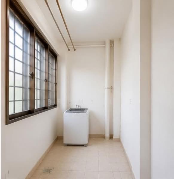 144 Rivervale Drive, 144 Rivervale Drive, 3 Bedrooms, 1,313 sqft, HDB Flat For Sale, by Jeremy Lee, 500086951 - Laundry Space (AI Photo) - PropertyGuru.com.sg