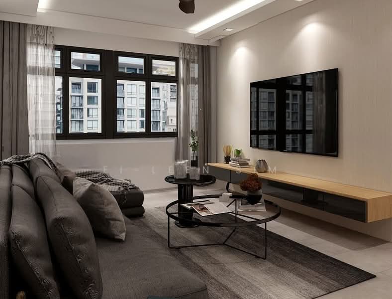 160 Mei Ling Street HDB Flat For Sale at S$ 448,000 | PropertyGuru Singapore - ID - Living Room