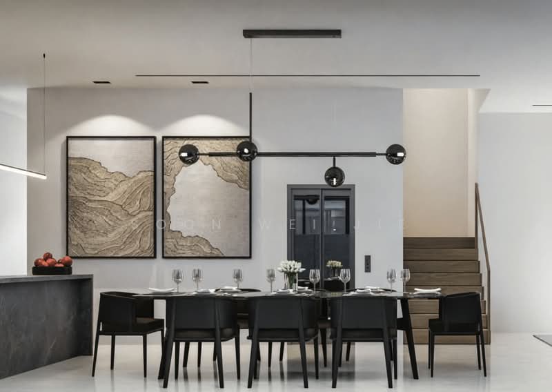 District 15 Brand New Freehold Bungalow Detached House For Sale at S$ 11,180,000 | PropertyGuru Singapore - Dining Room