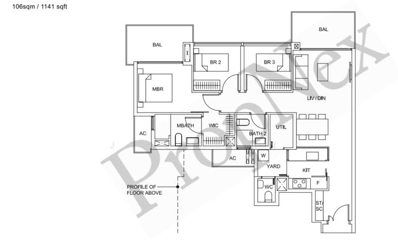 Sky Vue, Bishan Street 14, 3 Bedrooms, 1,141 sqft, Condominium For Rent, by Janlex Tan, 500087173 - PropertyGuru.com.sg