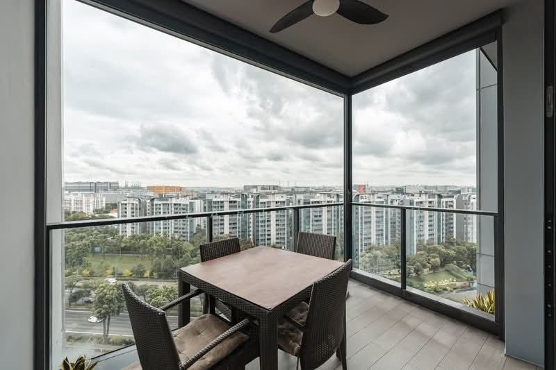 Parc Clematis, 8D Jalan Lempeng, Studio, 230 sqft, Condominium For Rent, by Elizabeth Poh, 500087225 - Balcony - PropertyGuru.com.sg