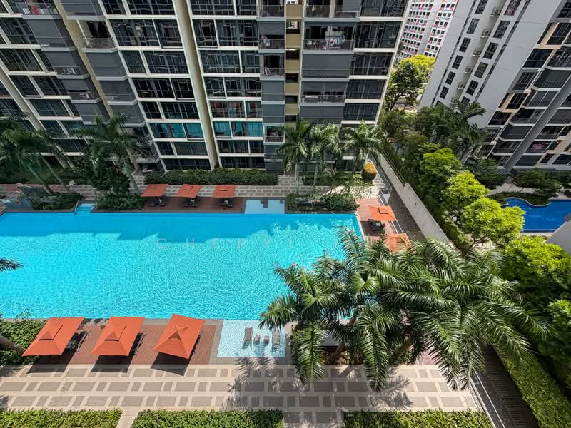 Wandervale, 357 Choa Chu Kang Avenue 3, 3 Bedrooms, 1,087 sqft, Executive Condominium For Rent, by Cheryl Loh, 500087233 - Balcony View - PropertyGuru.com.sg