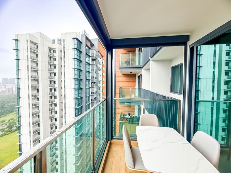 Normanton Park, 49 Normanton Park, 1 Bedroom, 527 sqft, Condominium For Rent, by Jermaine Ang, 500087237 - Balcony - PropertyGuru.com.sg