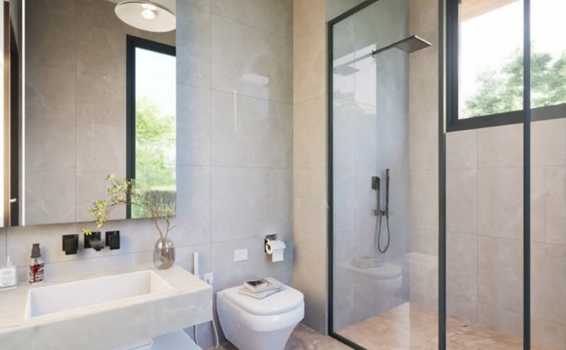 ⭐️Brand New Semi Detached at Seletar Hill Semi-Detached House For Sale at S$ 9,500,000 | PropertyGuru Singapore - Bathroom