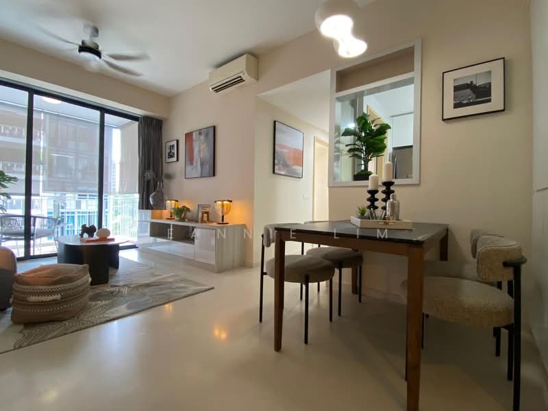 The Luxurie, 31 Compassvale Road, 3 Bedrooms, 1,001 sqft, Condominium For Sale, by Jeannie Lim, 500087248 - Living Room - PropertyGuru.com.sg