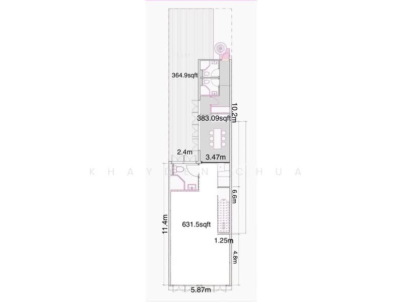 Rare Freehold D14 Residential Shophouse SoHo Office 1min Aljunied MRT, Lorong 27 Geylang, Studio, 1,014 sqft, Shophouse For Sale, by Khayden Chua, 500087384 - PropertyGuru.com.sg