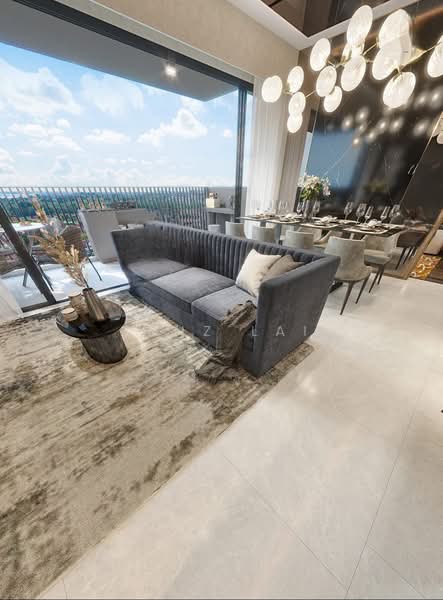 Lentor Modern Condominium For Sale at S$ 3,700,000 | PropertyGuru Singapore - Living Room