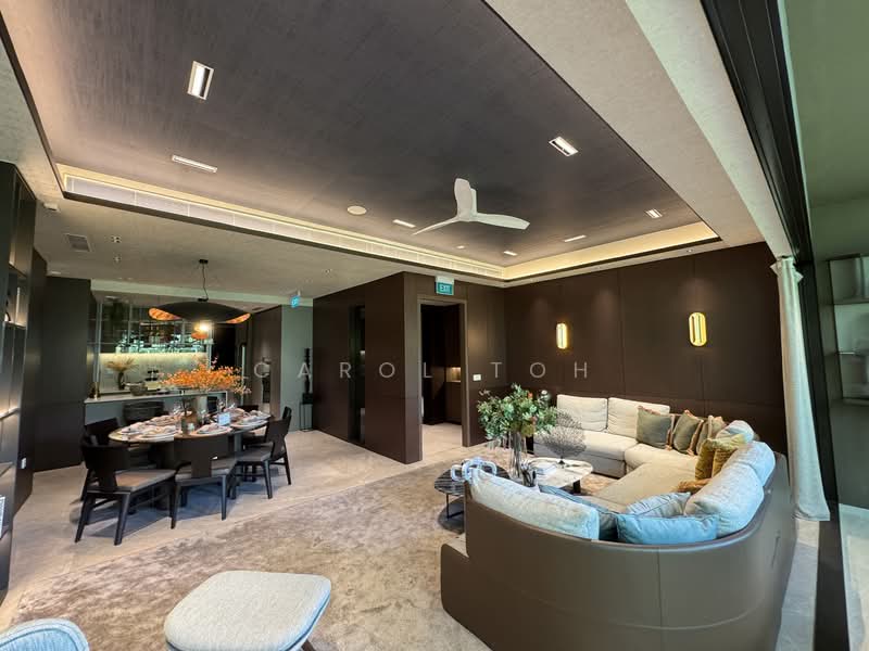 Terra Hill Condominium For Sale at S$ 5,341,000 | PropertyGuru Singapore - Living Room