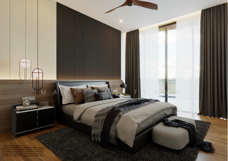 District 19 Kovan Brand New Inter-Terrace 3.5 Storey + Mezzanine Terraced House For Sale at S$ 6,500,000 | PropertyGuru Singapore - Bedroom