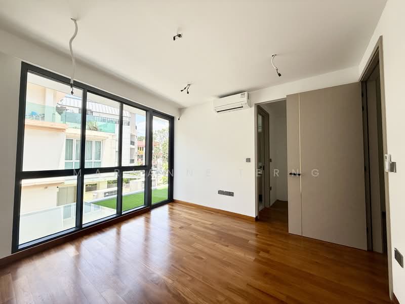 District 19 Kovan Brand New Inter-Terrace 3.5 Storey + Mezzanine Terraced House For Sale at S$ 6,500,000 | PropertyGuru Singapore - Living Room