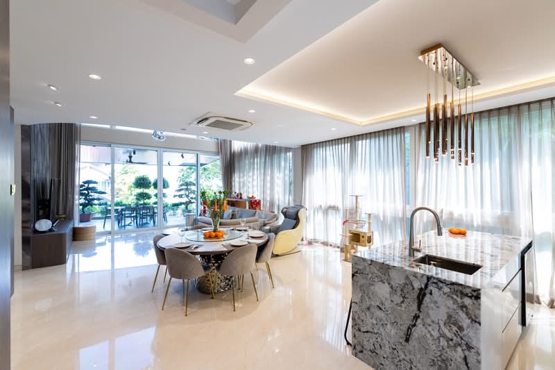 46 Jalan Baiduri Corner Terrace For Sale at S$ 9,700,000 | PropertyGuru Singapore - Living Room