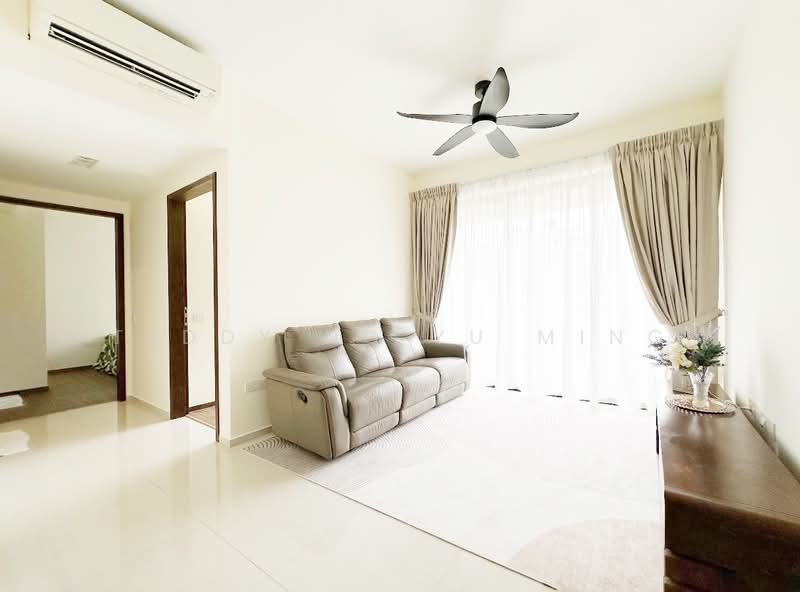 D'Nest, 135 Pasir Ris Grove, 2 Bedrooms, 753 sqft, Condominium For Rent, by Teddy Ng Yu Ming, 500087665 - Living Room - PropertyGuru.com.sg