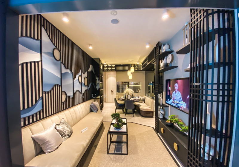 Vela Bay Condominium For Sale at S$ 2,688,888 | PropertyGuru Singapore - Living Room