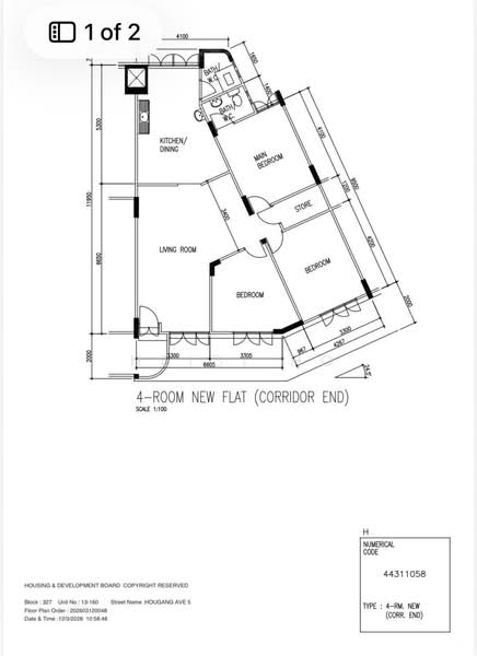 327 Hougang Avenue 5 HDB Flat For Sale at S$ 630,000 | PropertyGuru Singapore