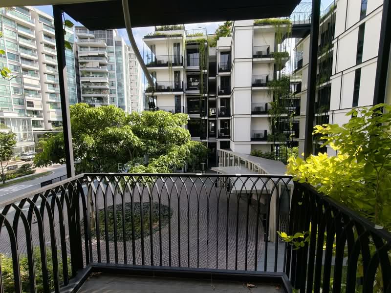 Jervois Mansion, 4 Jervois Close, 3 Bedrooms, 818 sqft, Condominium For Rent, by Eric Teng, 500087768 - Balcony - PropertyGuru.com.sg