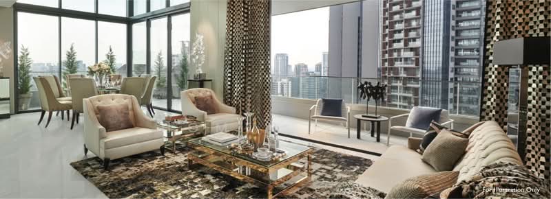 New Futura Condominium For Sale at S$ 12,800,000 | PropertyGuru Singapore - Living Room