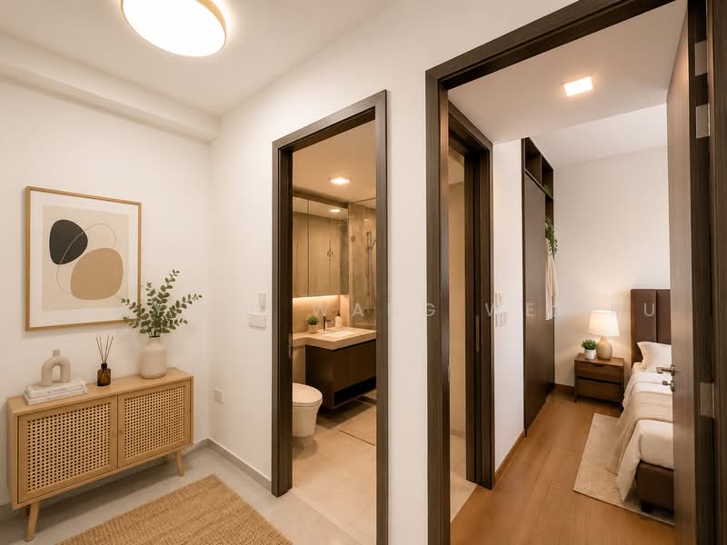 Parc Clematis, 8F Jalan Lempeng, 2 Bedrooms, 689 sqft, Condominium For Sale, by Graycin Wang Wei Ru, 500087796 - Bathroom - PropertyGuru.com.sg