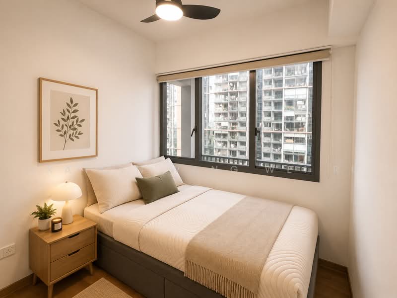 Parc Clematis, 8F Jalan Lempeng, 2 Bedrooms, 689 sqft, Condominium For Sale, by Graycin Wang Wei Ru, 500087796 - Bedroom - PropertyGuru.com.sg