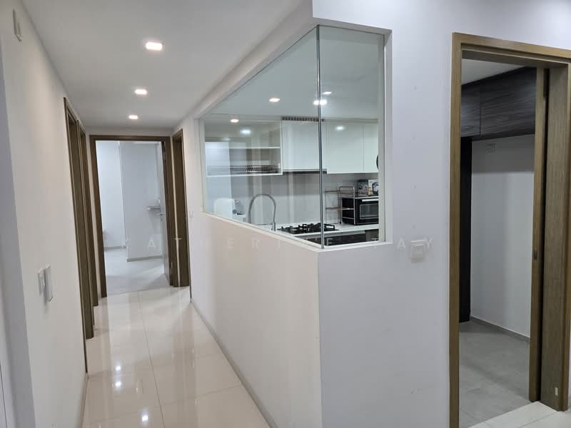 The Terrace, 102 Edgedale Plains, 3 Bedrooms, 1,076 sqft, Executive Condominium For Rent, by Katherine Tay, 500087805 - Corridor - PropertyGuru.com.sg
