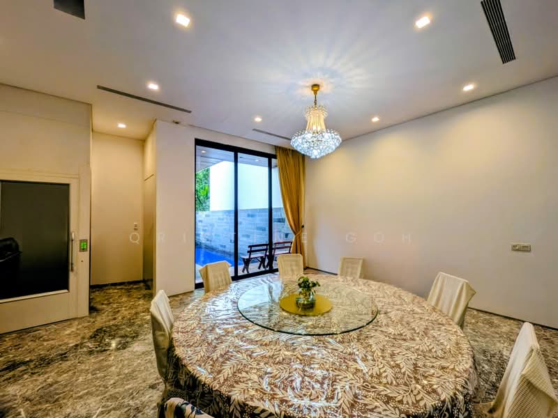 Meng Suan Road, , 6 Bedrooms, 3,950 sqft, Terraced House For Rent, by Qristine Goh, 500087877 - Dining Room - PropertyGuru.com.sg