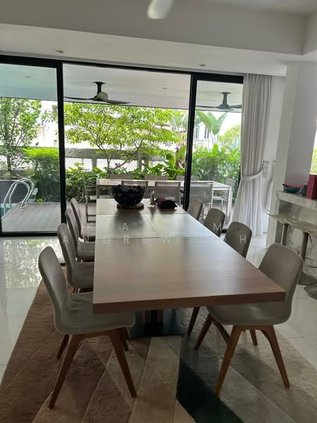 Big Terrace in Bedok near Tanah Merah MRT Semi-Detached House For Sale at S$ 7,900,000 | PropertyGuru Singapore - Dining Room