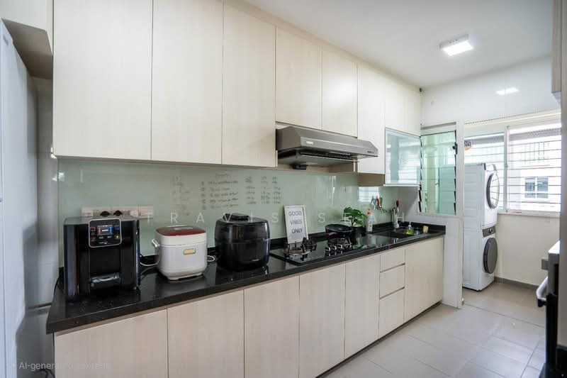 669A Edgefield Plains HDB Flat For Sale at S$ 790,000 | PropertyGuru Singapore - Kitchen