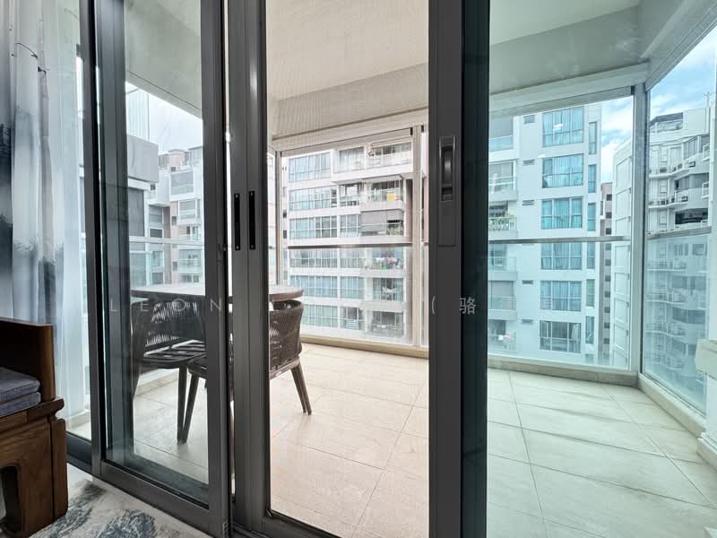 A Treasure Trove, 74 Punggol Walk, 2 Bedrooms, 915 sqft, Condominium For Rent, by Leon Loke (骆德良), 500087935 - Balcony - PropertyGuru.com.sg
