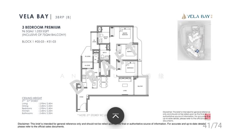 Vela Bay Condominium For Sale at S$ 2,598,000 | PropertyGuru Singapore