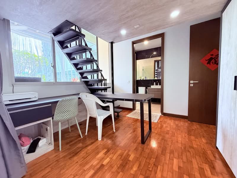 eCO Corner Terrace For Sale at S$ 4,990,000 | PropertyGuru Singapore - Basement bedroom