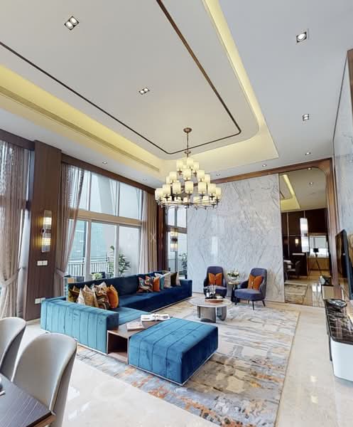 V on Shenton Condominium For Sale at S$ 16,000,000 | PropertyGuru Singapore - Living Room