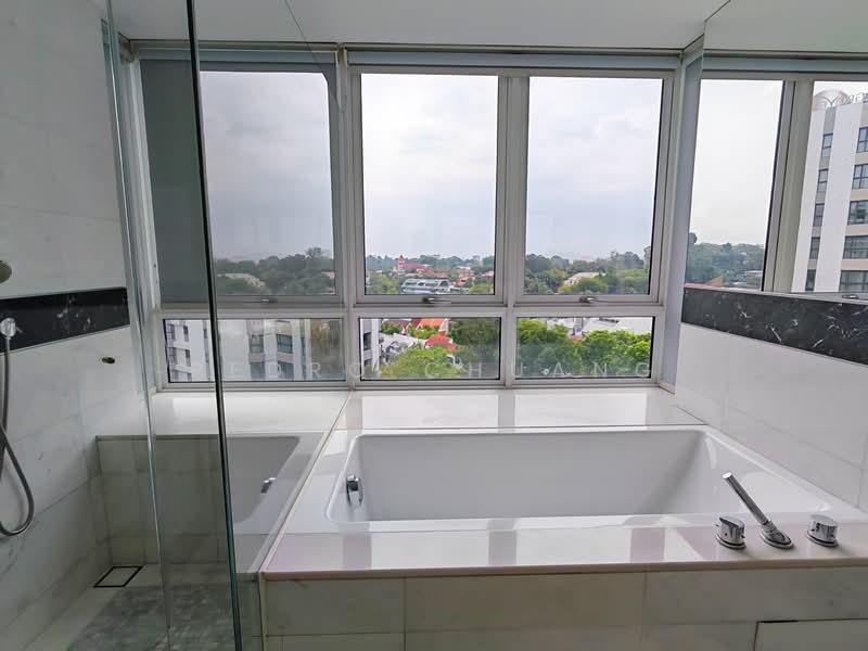 The Orange Grove, 38 Orange Grove Road, 4 Bedrooms, 2,960 sqft, Condominium For Rent, by Pedro Chuang, 500088085 - Master Bathroom - PropertyGuru.com.sg