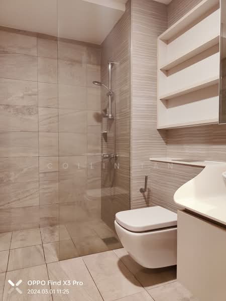 High Park Residences, 27 Fernvale Road, 1 Bedroom, 452 sqft, Condominium For Rent, by Collin Tan, 500088094 - Bathroom - PropertyGuru.com.sg