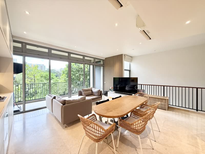 RiverTrees Residences Cluster House For Sale at S$ 2,788,888 | PropertyGuru Singapore - Living Room