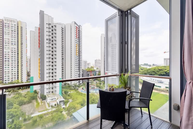 The Tennery Condominium For Sale at S$ 1,180,000 | PropertyGuru Singapore - Balcony