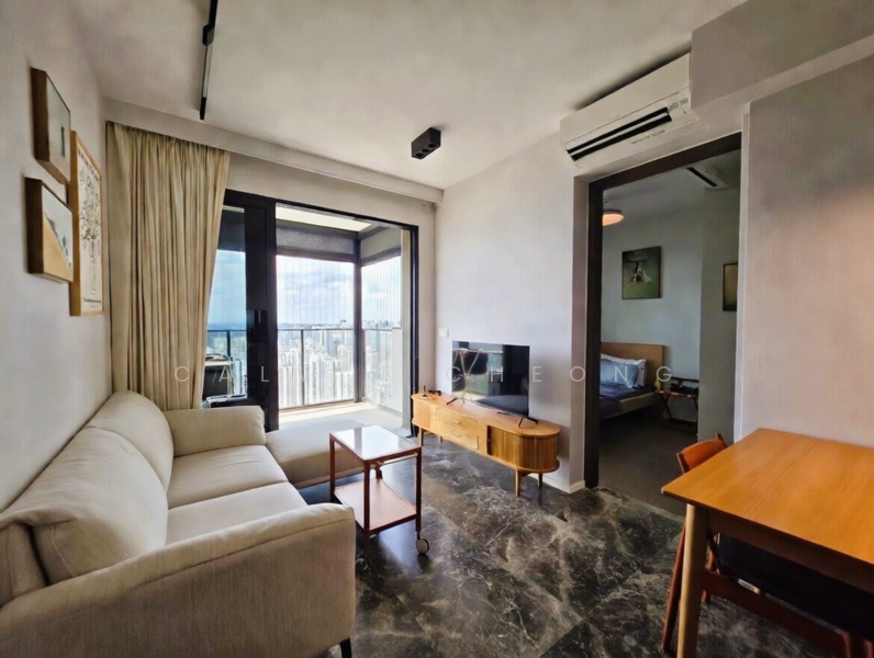 Avenue South Residence Condominium For Sale at S$ 1,750,000 | PropertyGuru Singapore - Living Room