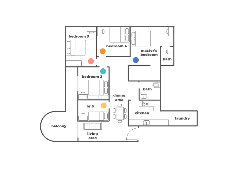 Neptune Court, 4 Marine Vista, Room Rental, 142 sqft, Apartment For Rent, by Cove, 500088302 - PropertyGuru.com.sg
